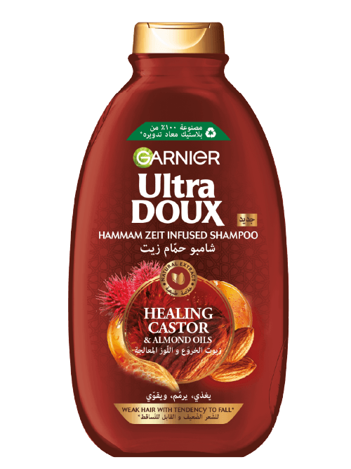 GARNIER ULTRA DOUX RETORING CASTOR &ALMOND OILS