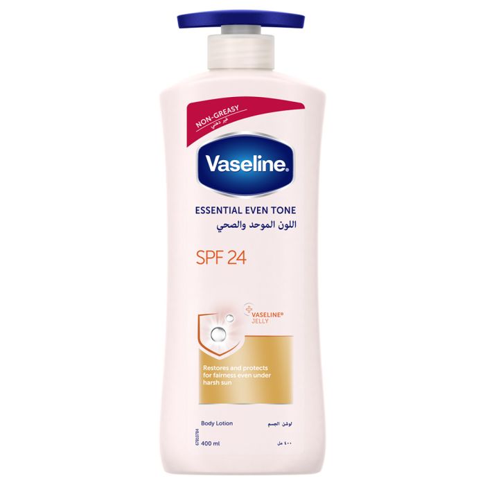 Vaseline Essential Even Tone Non-Greasy Body Lotion SPF24 400ML