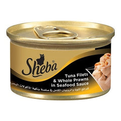 SHEBA TUNAPRAWN IN SEAFOOD 85GM