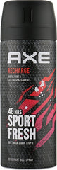 Axe Recharge Sport Fresh 48H Deodorant Spray Arctic Mint&Cooling Spice Scent 150ml